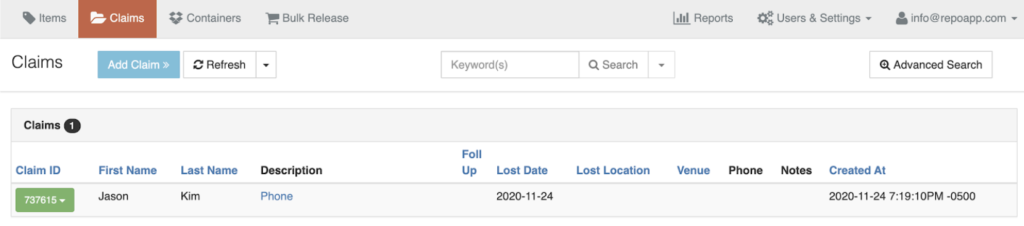 claim-manager-lost-and-found-software-repoapp